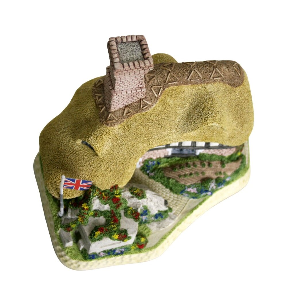 David Winter Cottages Collection  Home Guard No. 5 Handmade and Hand Painted